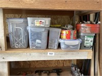 Mixed Lot Of Bolts, Wire, Screws, Etc.