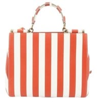 Dolce & Gabbana Red & White 2WAY Handbag