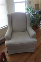 Swivel Rocker/Nicely Upholstered