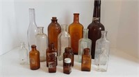 VINTAGE MEDICINE BOTTLES