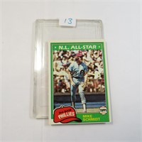 1981 Topps Mike Schmidt Baseball Card