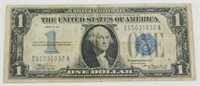 1934 “Funny Back” Blue Seal U.S. $1 Silver