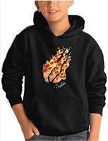 Youth "Preston" Pizza Long Sleeve Hoodie