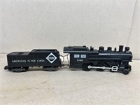 American Flyer train engine 21165 with coal car