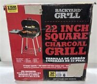 (R) Backyard Grill 22 inch Square Charcoal Grill.