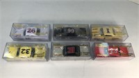(6) RACING COLLECTION DIECAST CARS