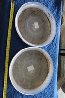 10 Allen Roth Plaster Saucers for Hydroponics