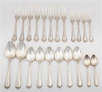 Christofle Silver Plate Cutlery Service, 22 Pcs.