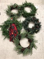 5cnt Wreaths
