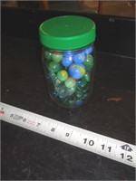 JAR OF MARBLES