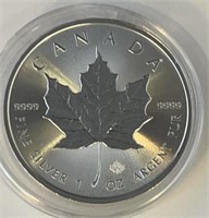 2020 Canada 1 Oz 9999 Fine Silver Coin