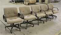 (5) Office Chairs on Casters