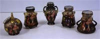 Five Royal Bayreuth Bavarian china miniatures