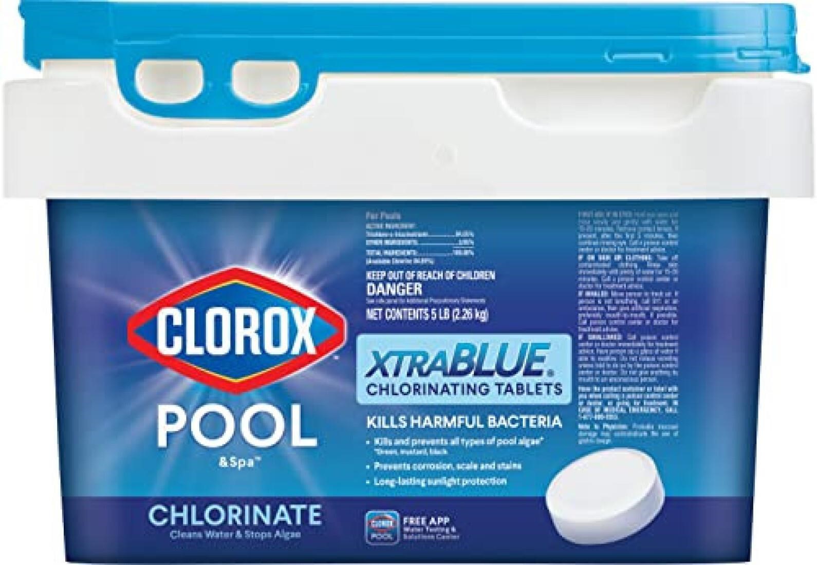 CLOROX Pool&Spa XtraBlue 3-Inch Long Lasting Chlor