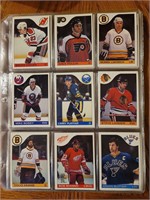 (9) 85-86 OPC Hockey Cards