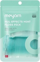 Meyarn 100PC Dental Floss Picks