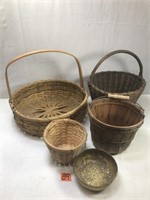 Lot of Various Baskets