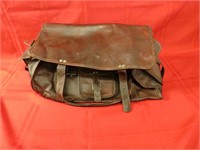 Leather bag.