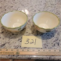 Two Small Longaberger Bowls