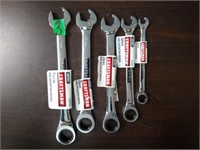 5pc.Craftsman dual ratcheting wrench set metric