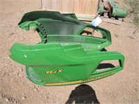 (2) JD X754 Lawn Mower Hoods