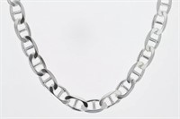 Sterling Silver Modern Link Necklace