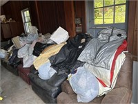 Bags Of Clothing, Towels, Belts & Blankets