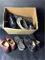 Box of Assorted shoes