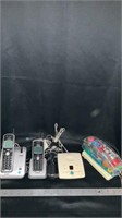Vtech cordless phone set, ATT landline answering