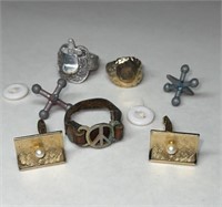 Rings, Cufflinks, Jacks