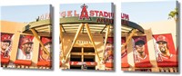 3pc Canvas Art Angel Stadium  29Hx13w