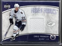 05-06 UD ICE Frozen Fabrics Chris Pronger #FF-CP