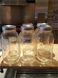 lot 5 mason jars