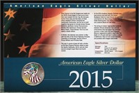 2015 American Silver Eagle - Colorized