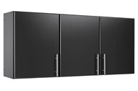 Prepac Elite 54" Wall Cabinet, Black Storage
