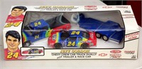 Jeff Gordon LE Car, Trailer & Crew Cab Model