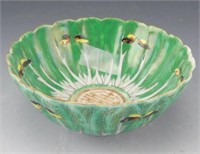 Lot # 3885 - Early Chinese decorated peacock