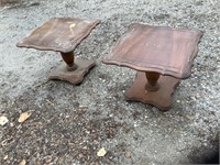 Pair of side tables