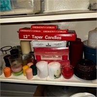 Large Assortment of Candles