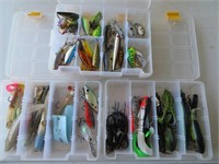 3 boxes of fishing lures
