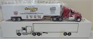 Ertl Country Girl Pulling Tractor Semi NIB 1/64