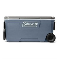 Coleman 316 Series 100QT Wheeled Cooler  Blue