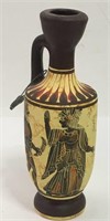 Greek Pottery Figural Decorated Vase
