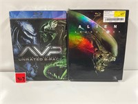 Alien Anthology and AVP Unrated 2 Pack on Blu-Ray