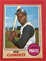 1968 Topps Roberto Clemente Card #150 Pirates HOF