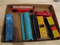 H.O Scale rail cars need TLC .