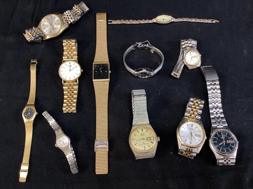 VINTAGE SEIKO WATCH COLLECTION