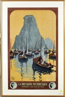 French Railways Poster, "La Bretagne Pittoresque"