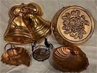 Vintage Copper Decorative Pieces