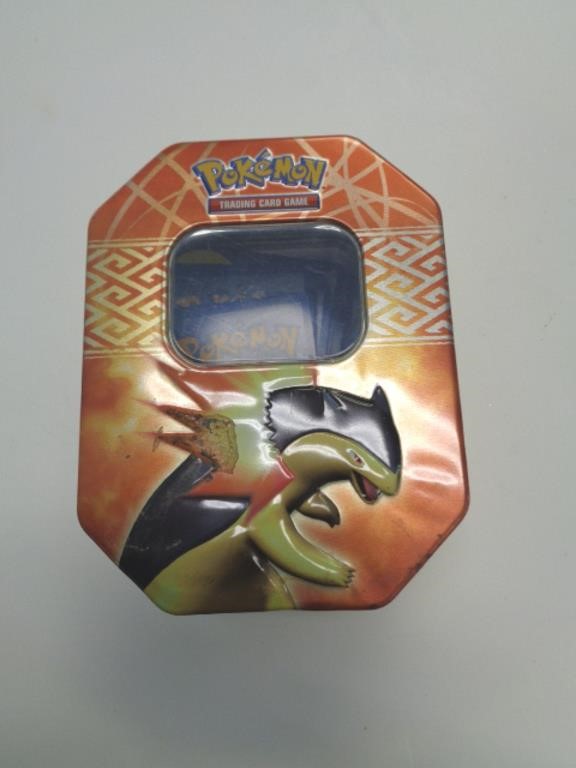 POKEMON TIN W CARDS